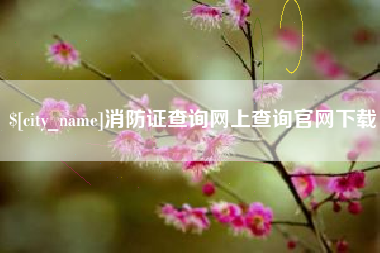 唐山消防证查询网上查询官网下载