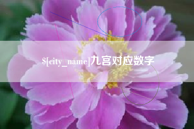 唐山九宫对应数字