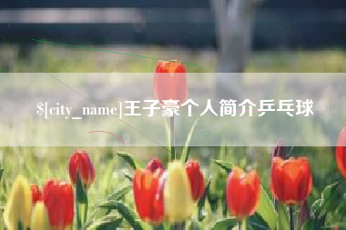 唐山王子豪个人简介乒乓球