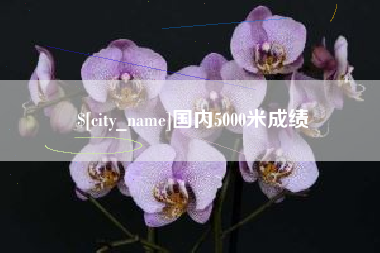 唐山国内5000米成绩