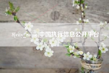 唐山中国执行信息公开平台