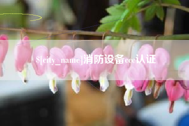 唐山消防设备ccc认证