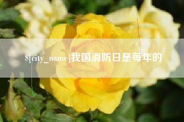 唐山我国消防日是每年的
