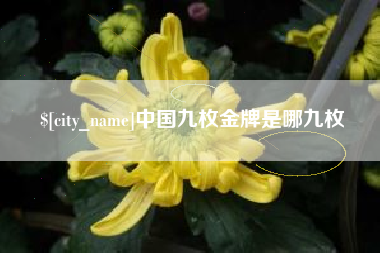 唐山中国九枚金牌是哪九枚