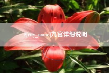 唐山九宫详细说明