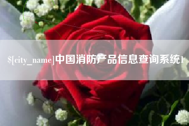 唐山中国消防产品信息查询系统1