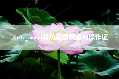 唐山消防证国网查询操作证