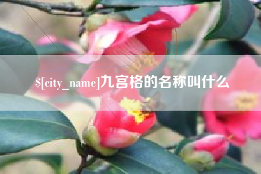 唐山九宫格的名称叫什么